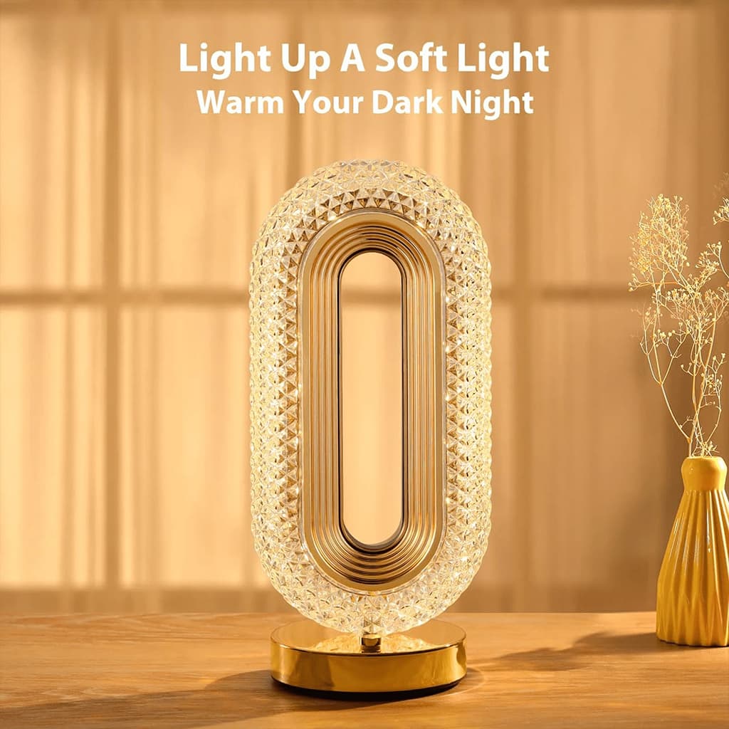 Lampe de table décorative LED forme œil d'étoile (1 pièce) - Décoration - صورة 2