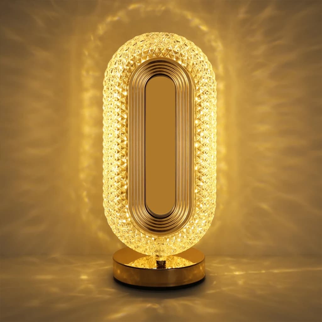 Lampe de table décorative LED forme œil d'étoile (1 pièce) - Décoration - صورة 4