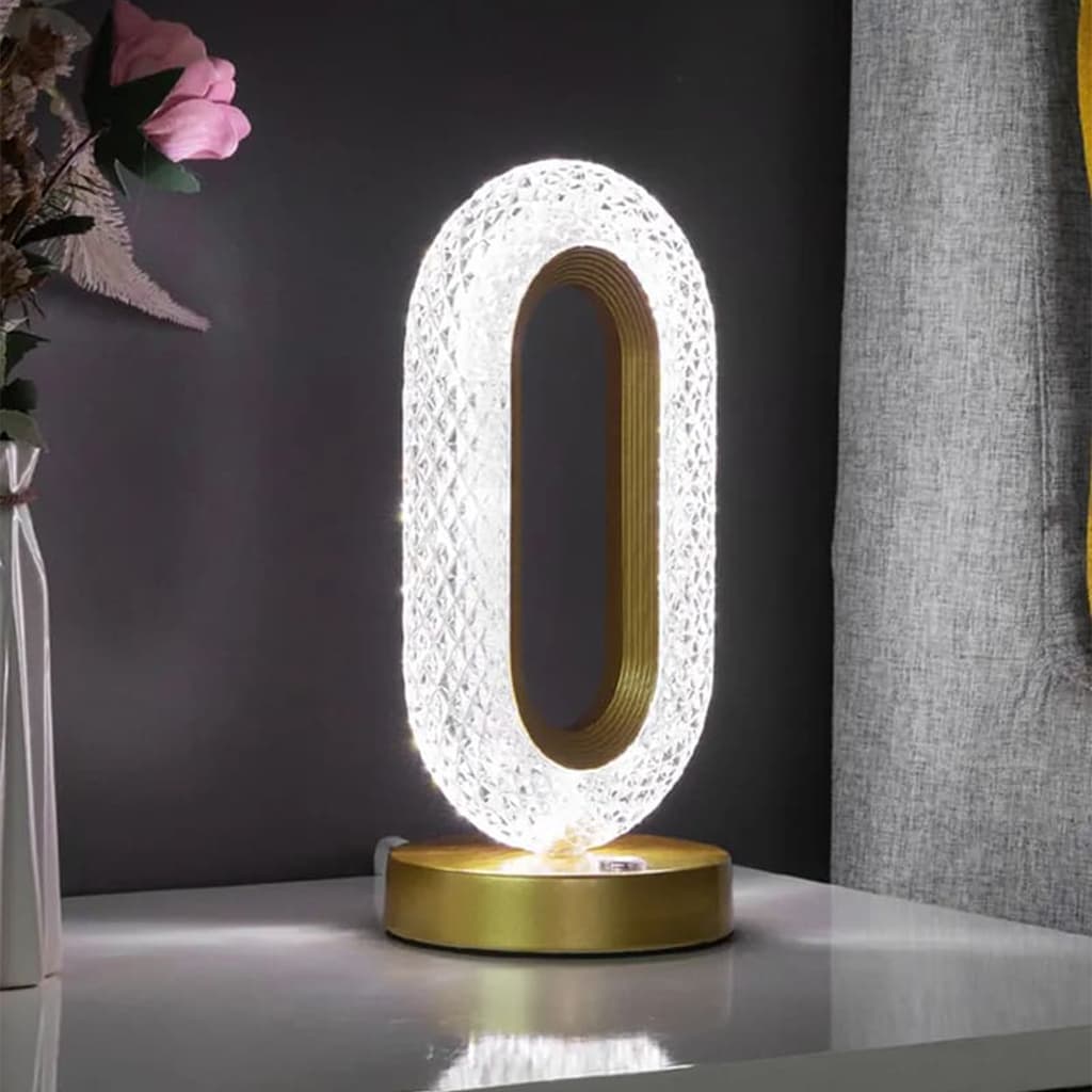 Lampe de table décorative LED forme œil d'étoile (1 pièce) - Décoration - صورة 6