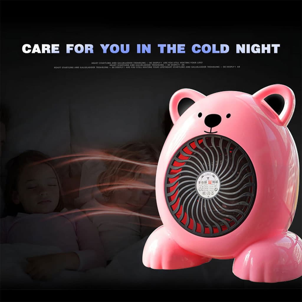 Mini radiateur chauffage électrique Ours 380W - Électronique - صورة 2