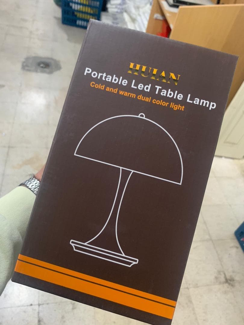 Lampe de Table LED Motif Champignon Design Unique - Décoration - صورة حقيقية 10