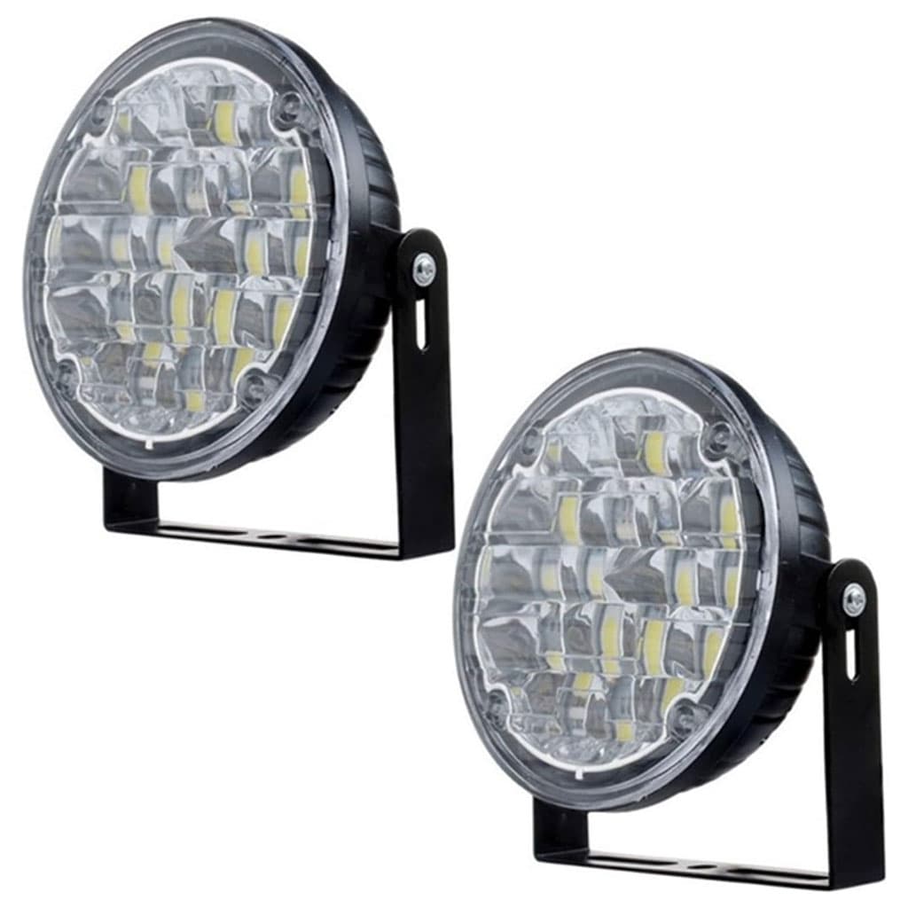 Feux Antibrouillard 2 Pièces 12V 18LED Pour Toutes Les Voitures - Électronique - صورة 5