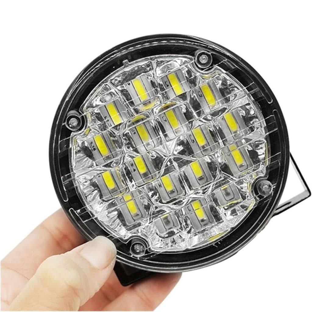 Feux Antibrouillard 2 Pièces 12V 18LED Pour Toutes Les Voitures - Électronique - صورة 7