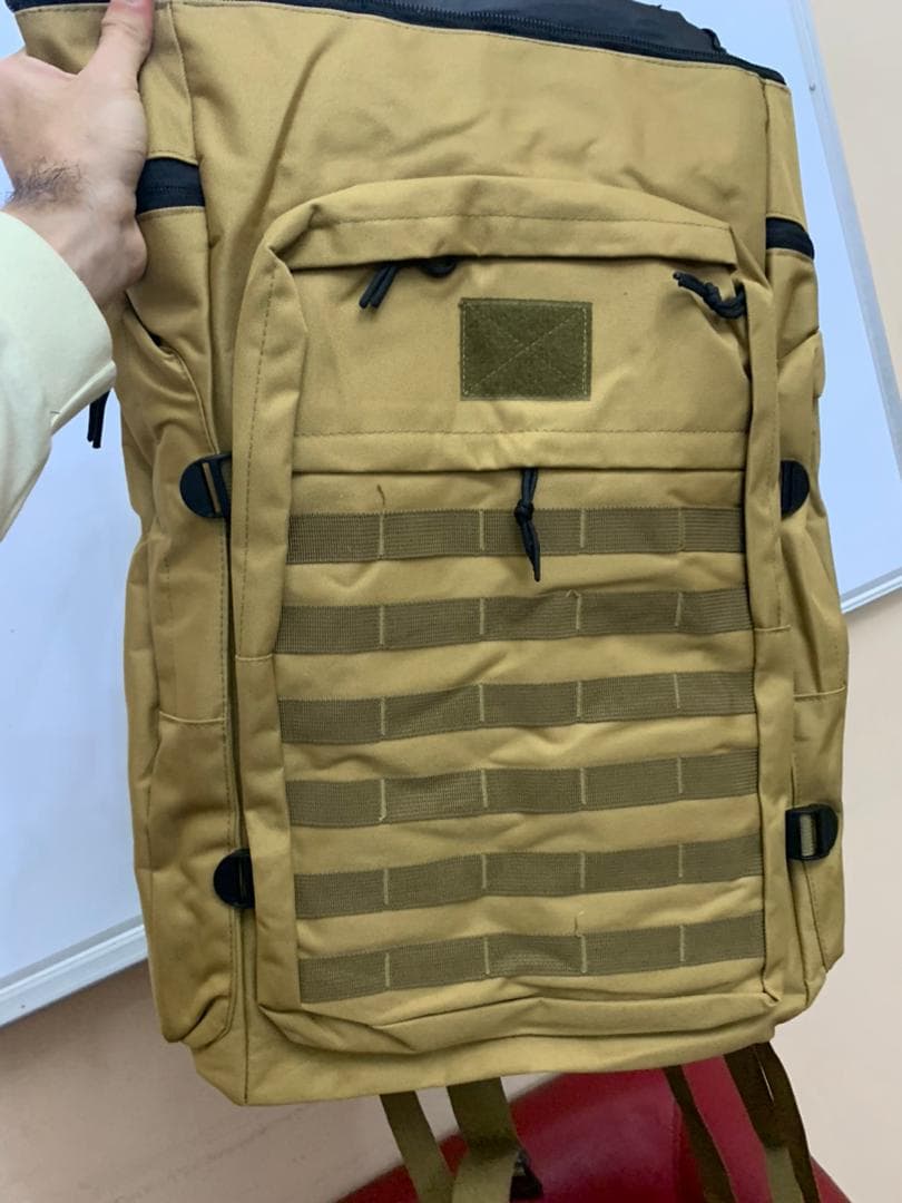 Sac à dos de randonnée tactique NARCO 80L SDM06 - Camping et Randonnée - صورة حقيقية 12