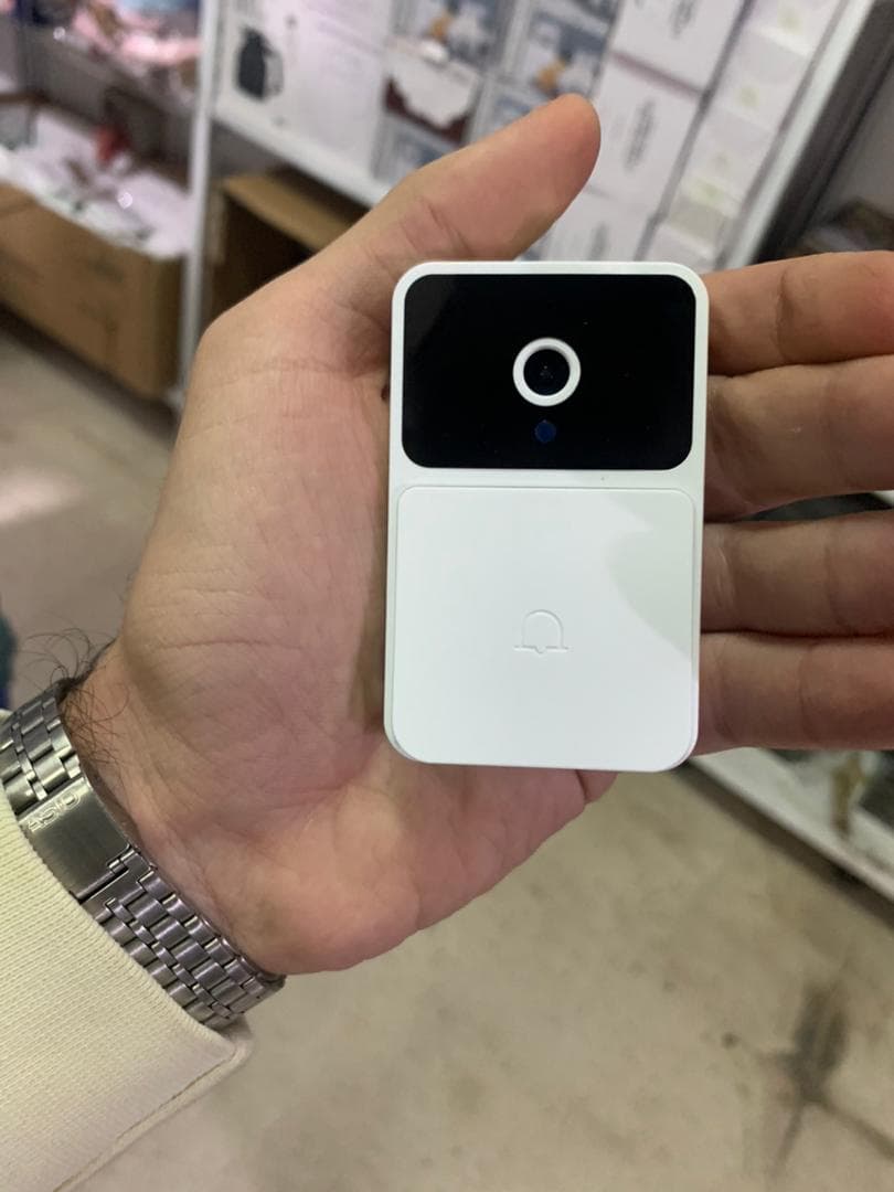 Sonnette et interphone Wifi Sans Fil avec caméra vidéo - Maison - صورة حقيقية 7