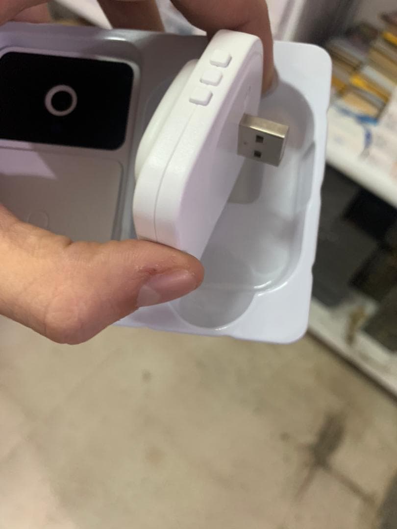 Sonnette et interphone Wifi Sans Fil avec caméra vidéo - Maison - صورة حقيقية 8