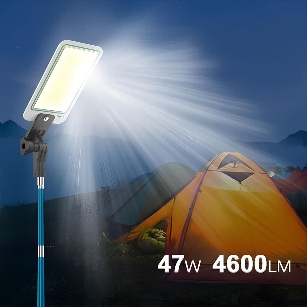 Lampe Télescopique Portable pour la Pêche et le Camping - Camping et Randonnée - صورة 3