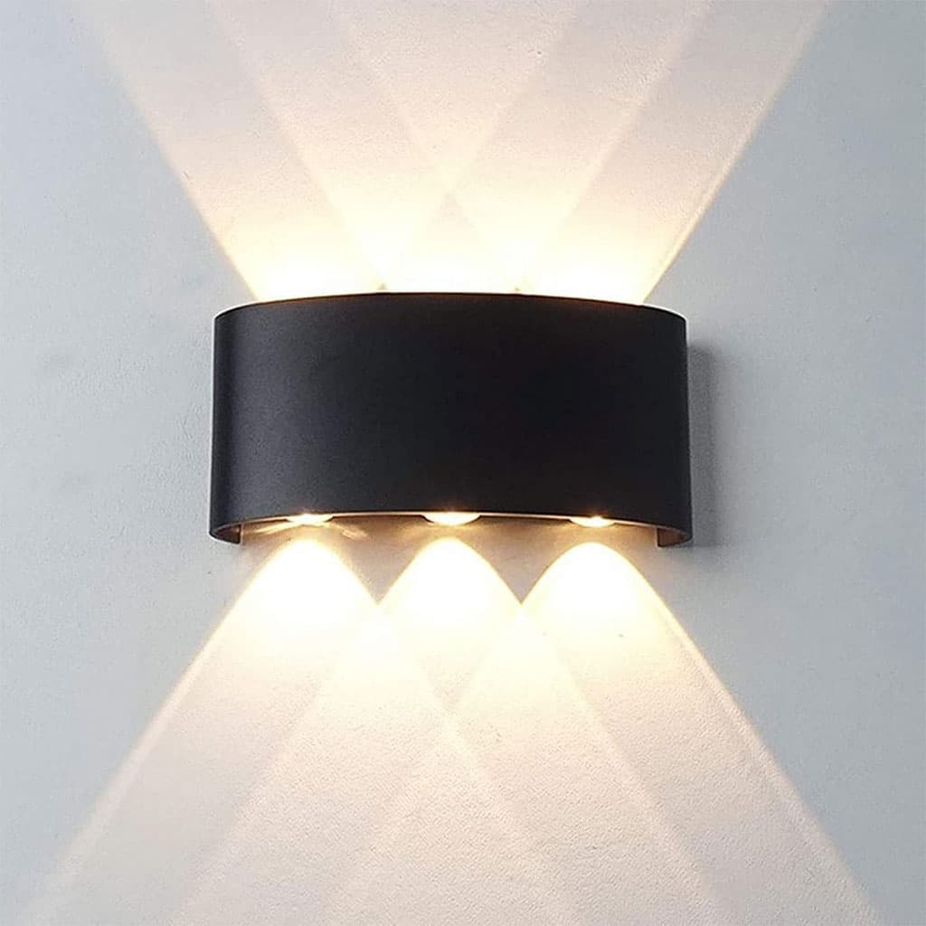 Applique Murale LED 6W D’Éclairage Extérieur 3 Lampes en PP - Décoration - صورة 1