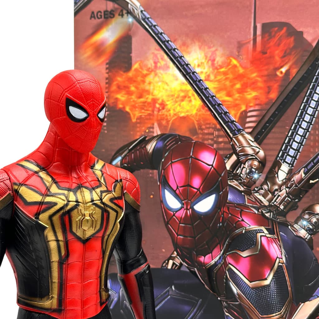 Figurine Géante Spider-Man 30 cm en PVC Le Super-Héros Mythique à Collectionner - Jouet & Gaming - صورة 2