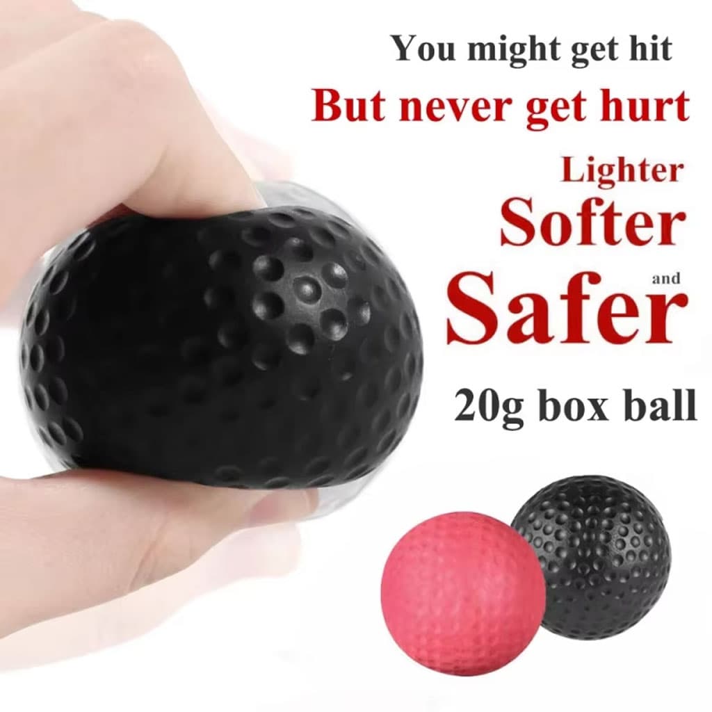 Balle de Boxe Reflex pour améliorer la coordination œil-main 3Pcs - Sport - صورة 4
