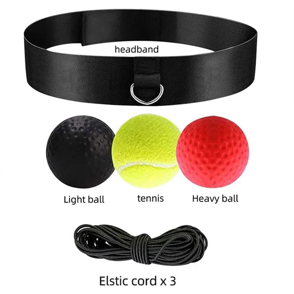 Balle de Boxe Reflex pour améliorer la coordination œil-main 3Pcs - Sport - صورة 6