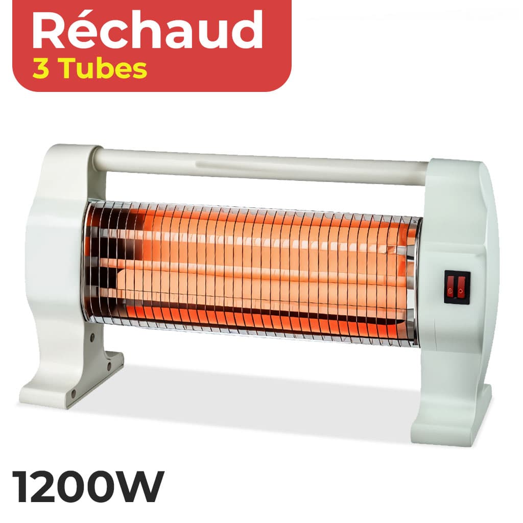Chauffage Électrique 3Tubes 1200W - Produits de saison - صورة 1