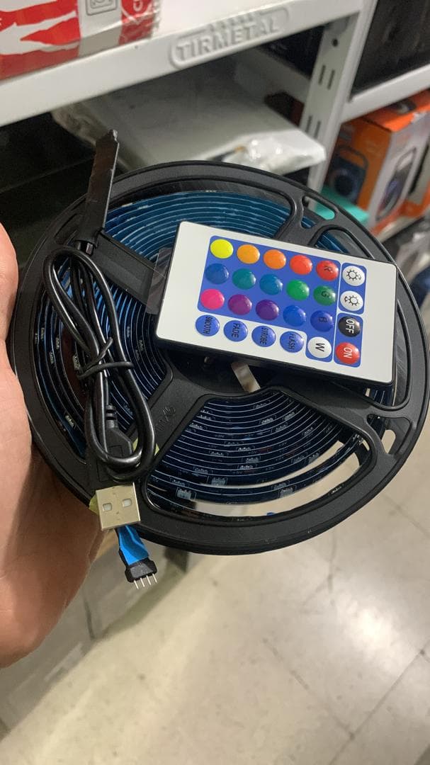 Smart LED Strip TV rétroéclairage 5M RGB Android/iOS - Électronique - صورة حقيقية 8