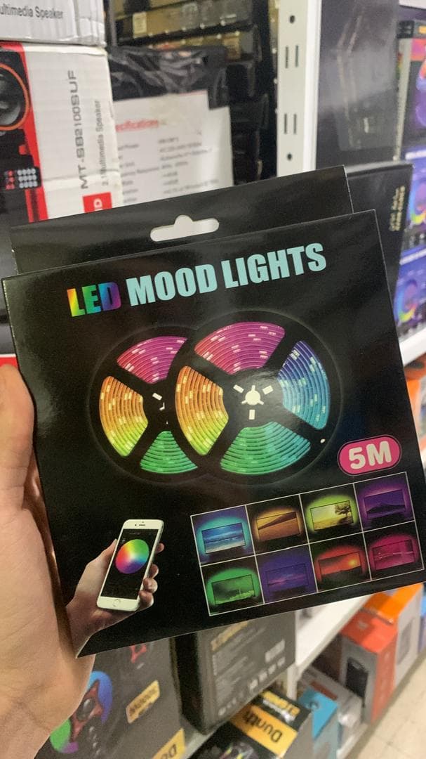 Smart LED Strip TV rétroéclairage 5M RGB Android/iOS - Électronique - صورة حقيقية 9