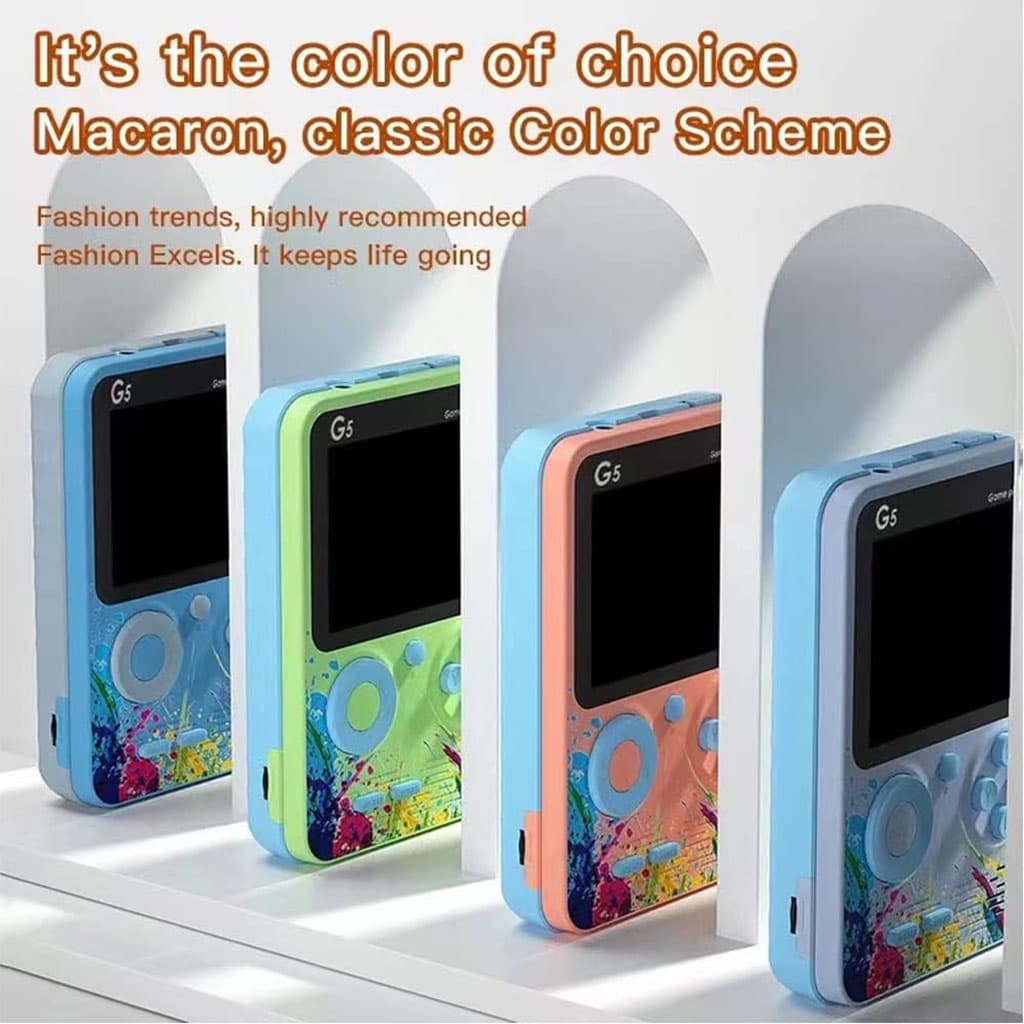 Console de jeu portable avec 500 jeux intégrés - Jouet & Gaming - صورة 5