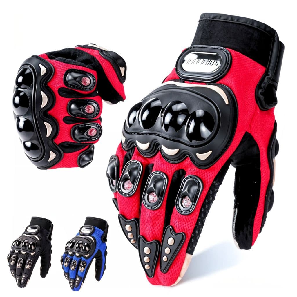 Gants de moto Pro-biker respirants avec protections en caoutchouc antidérapants - Accessoires Auto/Moto - صورة 1
