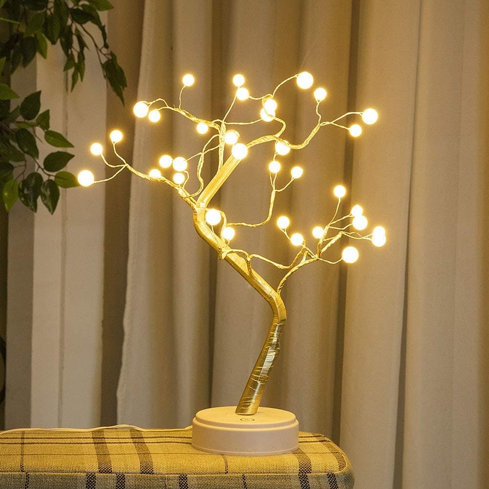 lampe de Table Arbre lumineux style bonsaï - Décoration - صورة 4