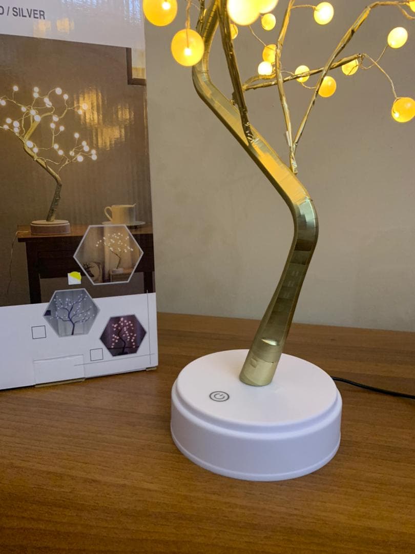 lampe de Table Arbre lumineux style bonsaï - Décoration - صورة حقيقية 8