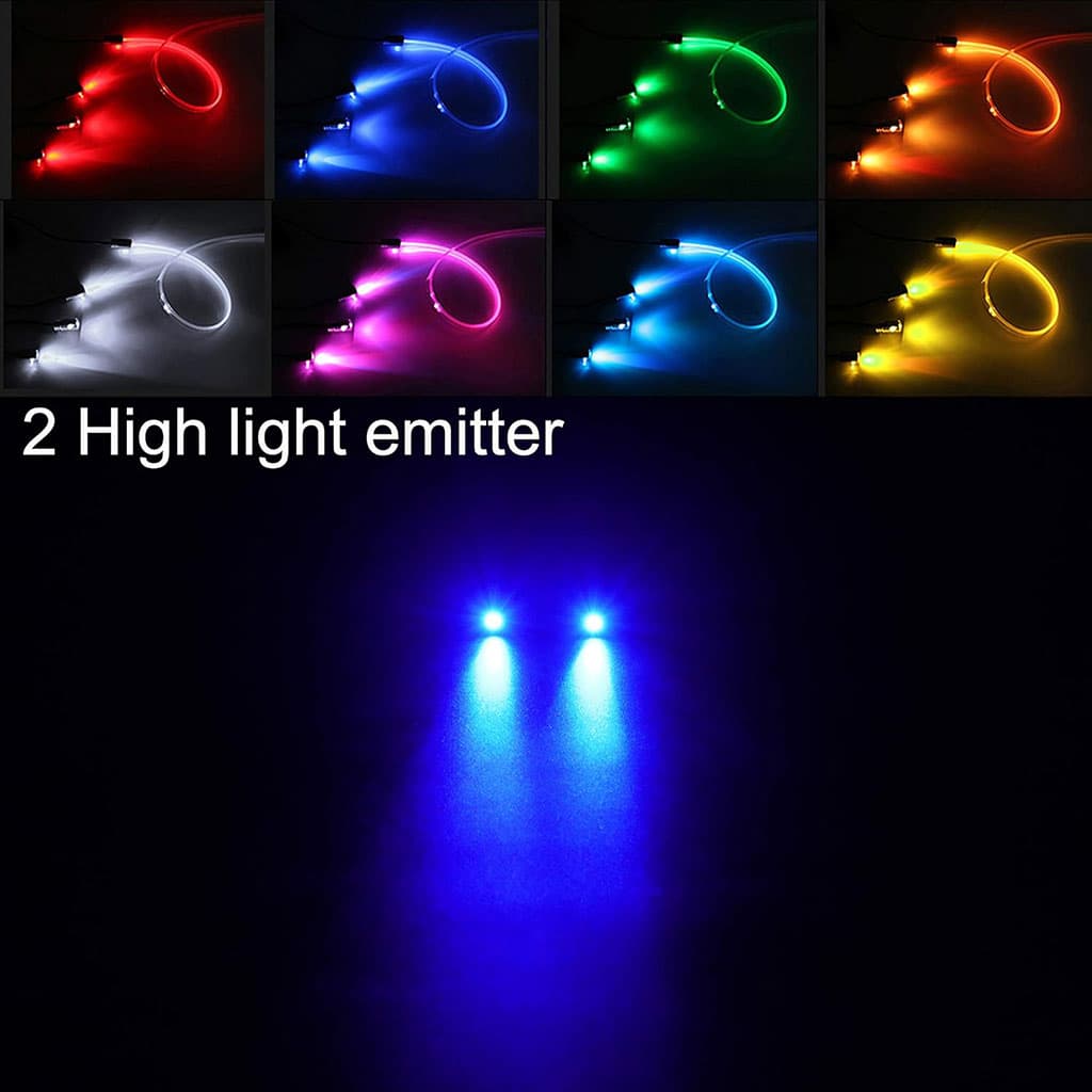 Lumière Ambiante RGB Pour l’Intérieur de Voiture avec Télécommande + APP Contrôle - Accessoires Auto/Moto - صورة 7