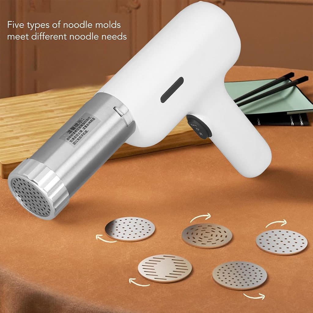 Machine à pâtes Noodle électrique portative en acier inoxydable - Cuisine - صورة 5
