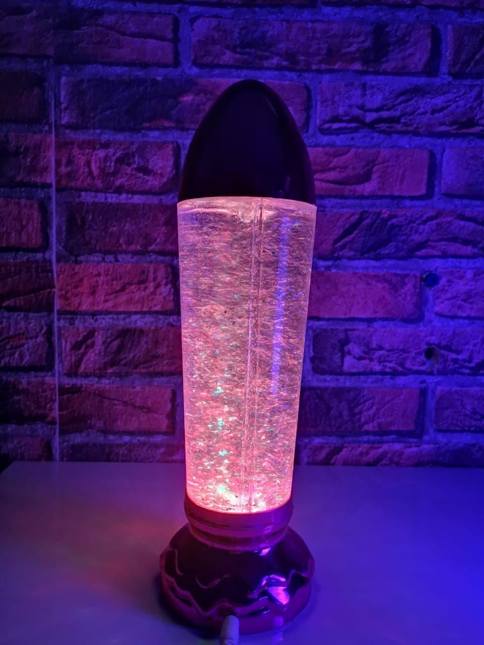 Lampe LED flocon de neige magique rotatif RGB - Électronique - صورة 5
