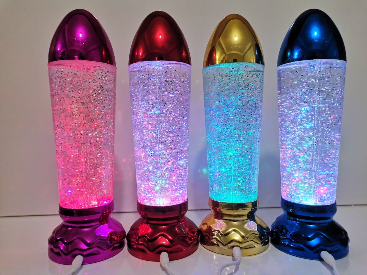 Lampe LED flocon de neige magique rotatif RGB - Électronique - صورة 6