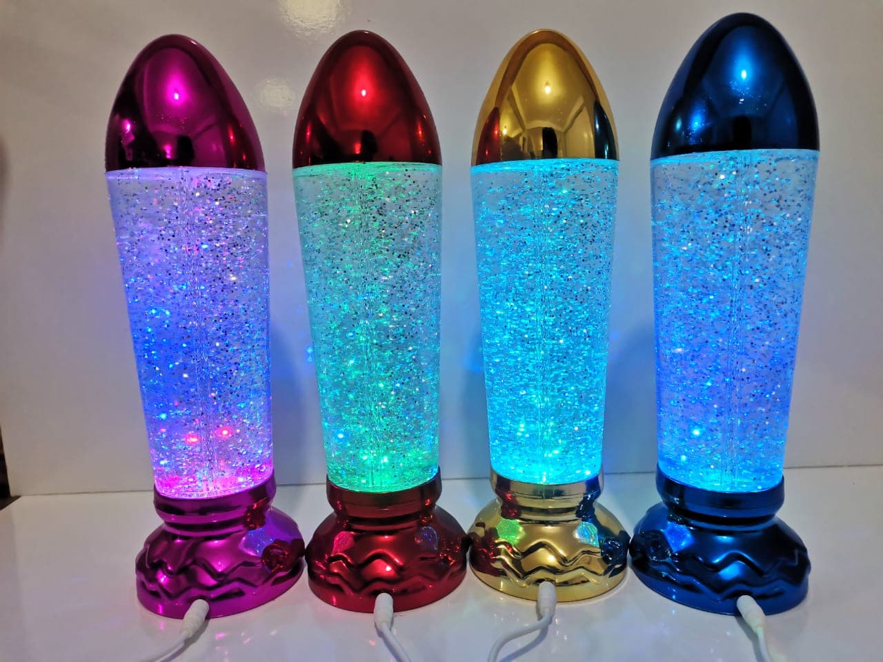 Lampe LED flocon de neige magique rotatif RGB - Électronique - صورة 7