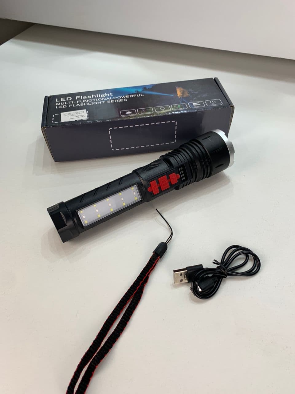 Lampe de Poche Téléscopique 50 LED – مصباح يدوي - Outillage et Bricolage - صورة حقيقية 6