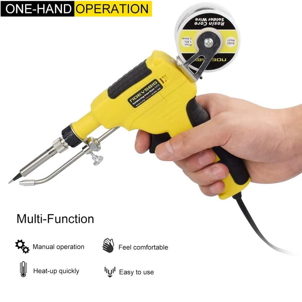 Pistolet à Souder Automatique 80 W avec Chauffage en Céramique – مسدس تلحيم - Outillage et Bricolage - صورة 4