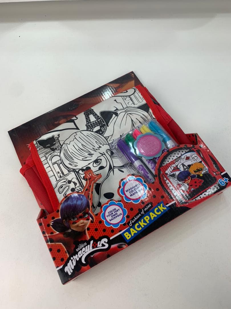 Sac de Peinture Aquarelle DIY avec 5 Stylos – حقيبة تلوين للفتيات - Jouet & Gaming - صورة حقيقية 8