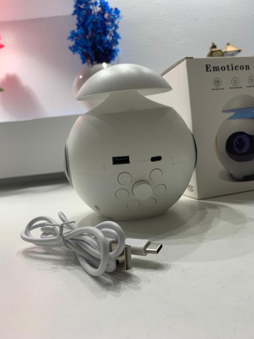Réveil Émotionnel avec Veilleuse et Haut-Parleur Bluetooth – منبه مع ضوء ليلي ومكبر صوت بلوتوث - Électronique - صورة حقيقية 10