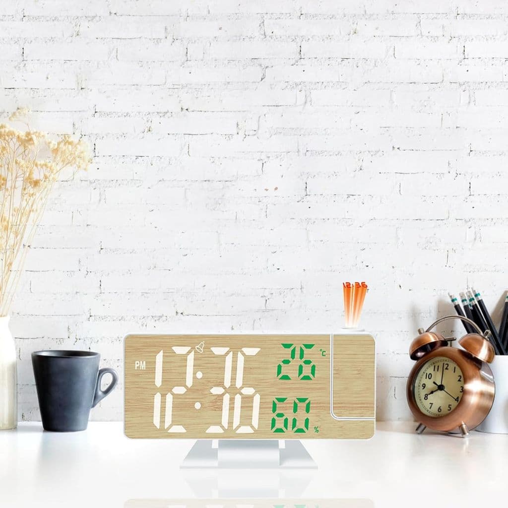 Horloge Numérique avec Projecteur LED – ساعة رقمية مع جهاز عرض - Électronique - صورة 3