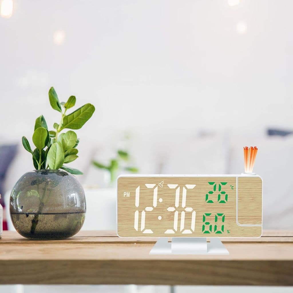 Horloge Numérique avec Projecteur LED – ساعة رقمية مع جهاز عرض - Électronique - صورة 9
