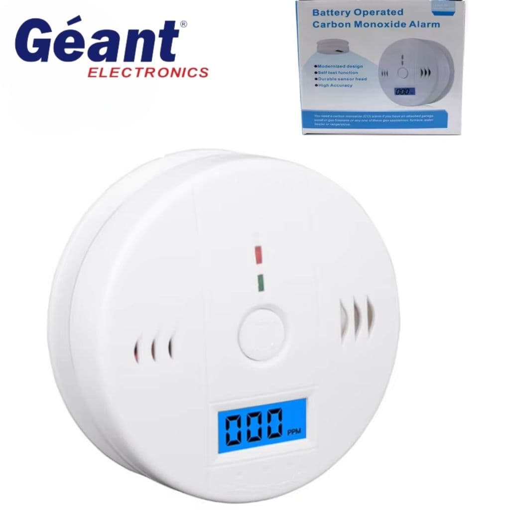 Alarme de monoxyde de carbone avec écran LCD - جهاز إنذار أول أكسيد الكربون  - Électronique - صورة 7