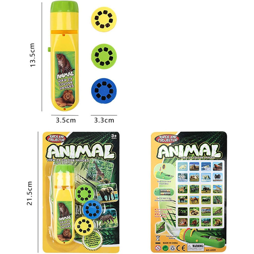 Projecteur Lampe de Poche pour Enfants avec 3 disques 24 Images - جهاز عرض الصور الملونة - Jouet & Gaming - صورة 11