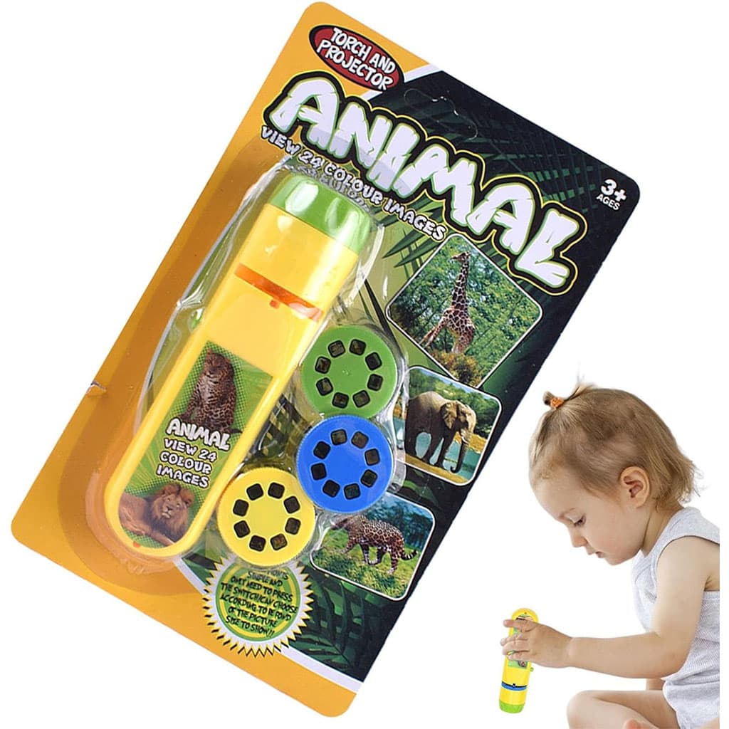 Projecteur Lampe de Poche pour Enfants avec 3 disques 24 Images - جهاز عرض الصور الملونة - Jouet & Gaming - صورة 4