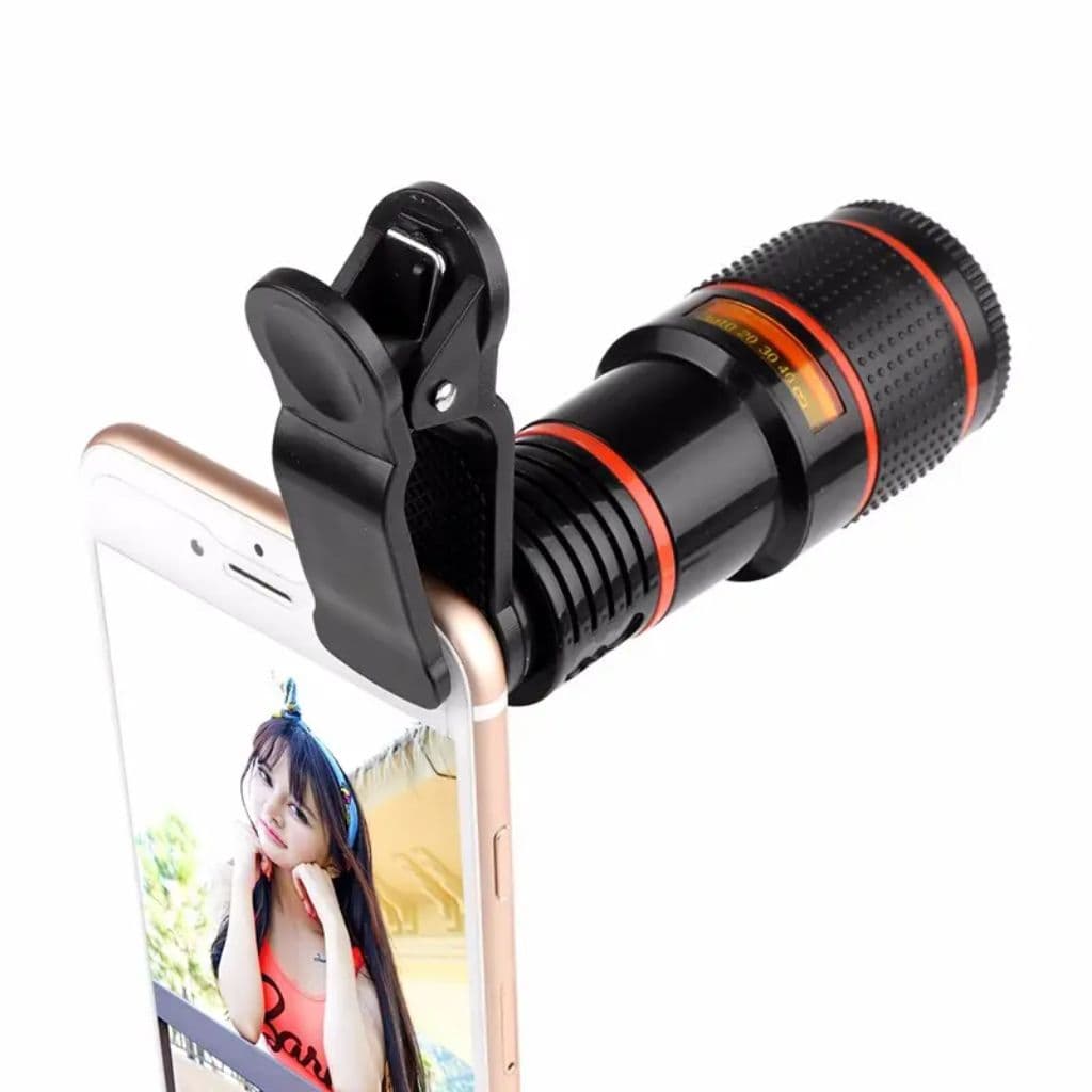 Objectif de Caméra Universel Clip-on pour Smartphone avec Zoom 14x – عدسة كاميرا هاتف الذكي  - Électronique - صورة 5