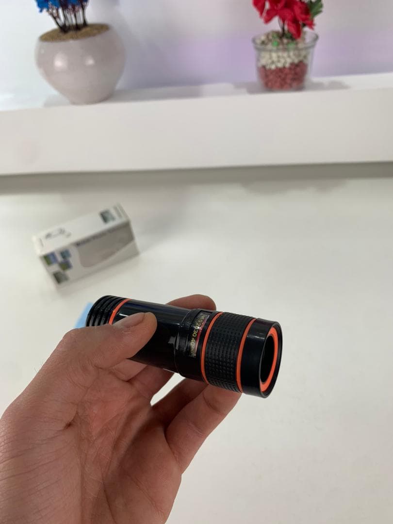 Objectif de Caméra Universel Clip-on pour Smartphone avec Zoom 14x – عدسة كاميرا هاتف الذكي  - Électronique - صورة حقيقية 7