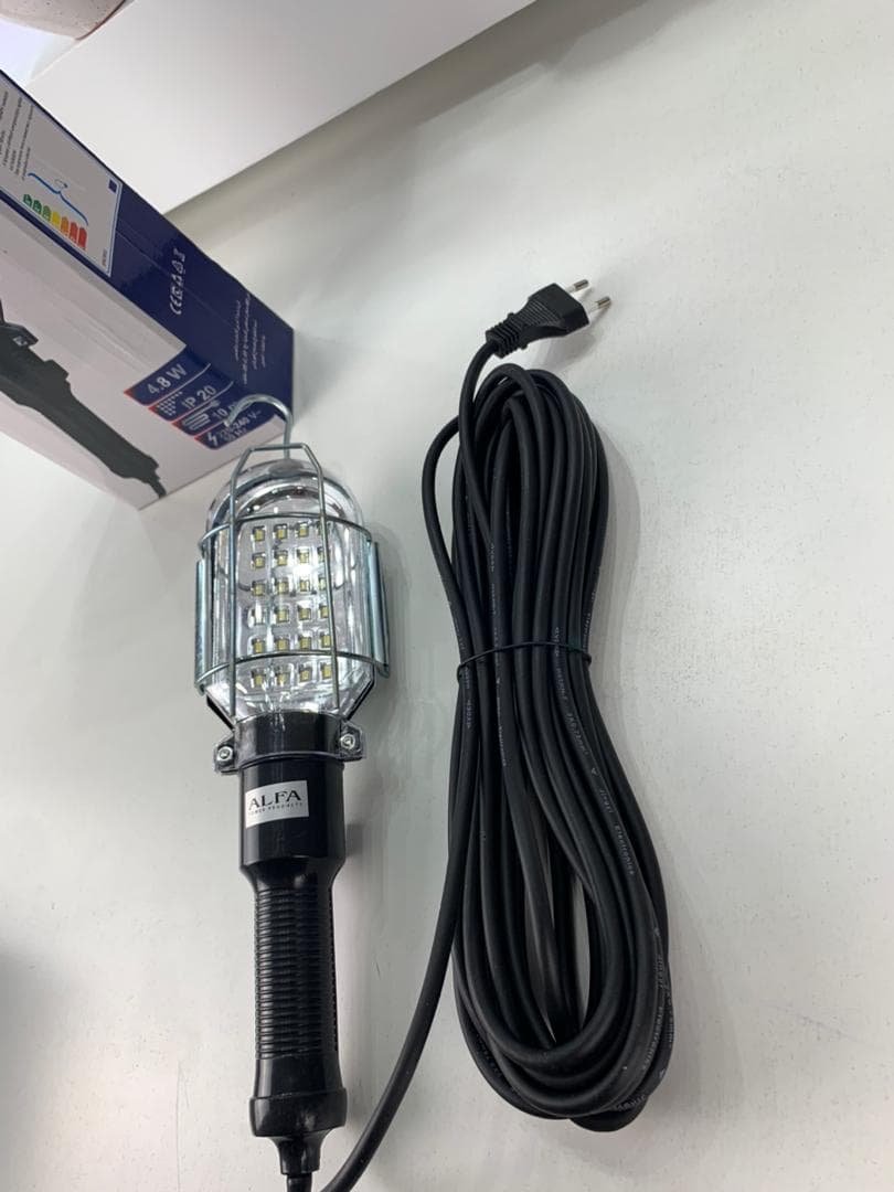 Baladeuse LED 10m ALFA – مصباح محمول كابل بطول 10 أمتار - Outillage et Bricolage - صورة حقيقية 11