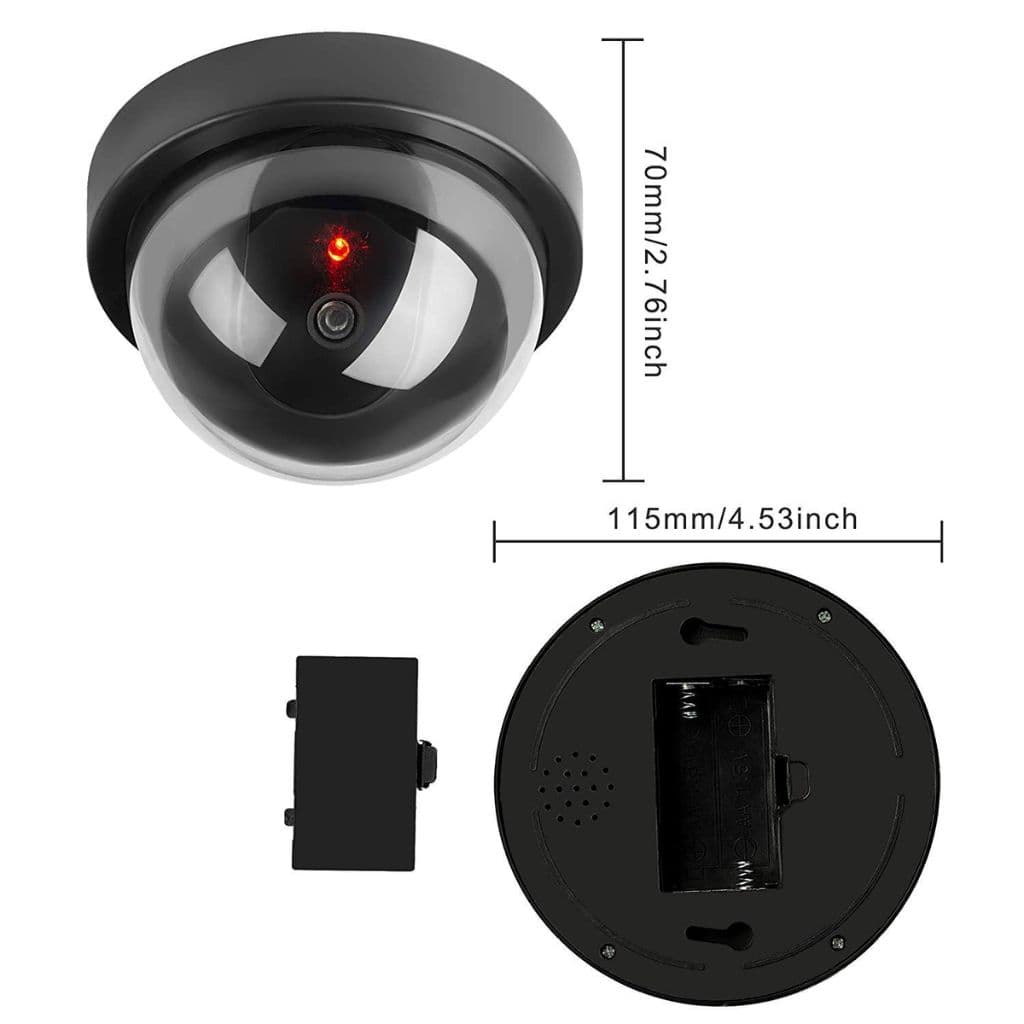Caméra Factice de Surveillance Dôme avec LED Clignotante – كاميرا مراقبة وهمية مع ضوء  - Électronique - صورة 3