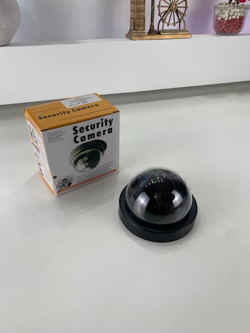Caméra Factice de Surveillance Dôme avec LED Clignotante – كاميرا مراقبة وهمية مع ضوء  - Électronique - صورة حقيقية 9
