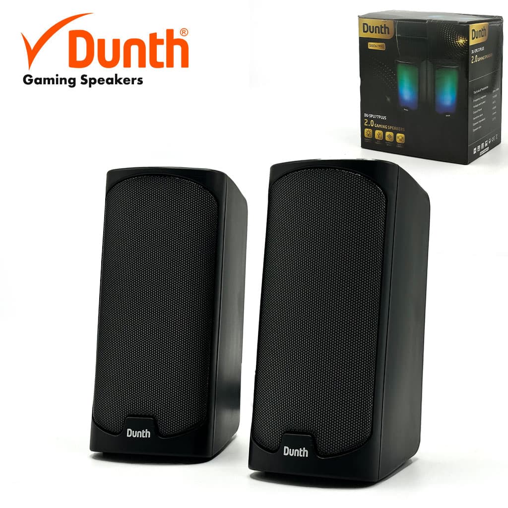 Haut-Parleurs Filaire pour PC DUNTH 1800W DU-SPU77PLUS LED – مكبرات صوت سلكية للكمبيوتر - صورة 1