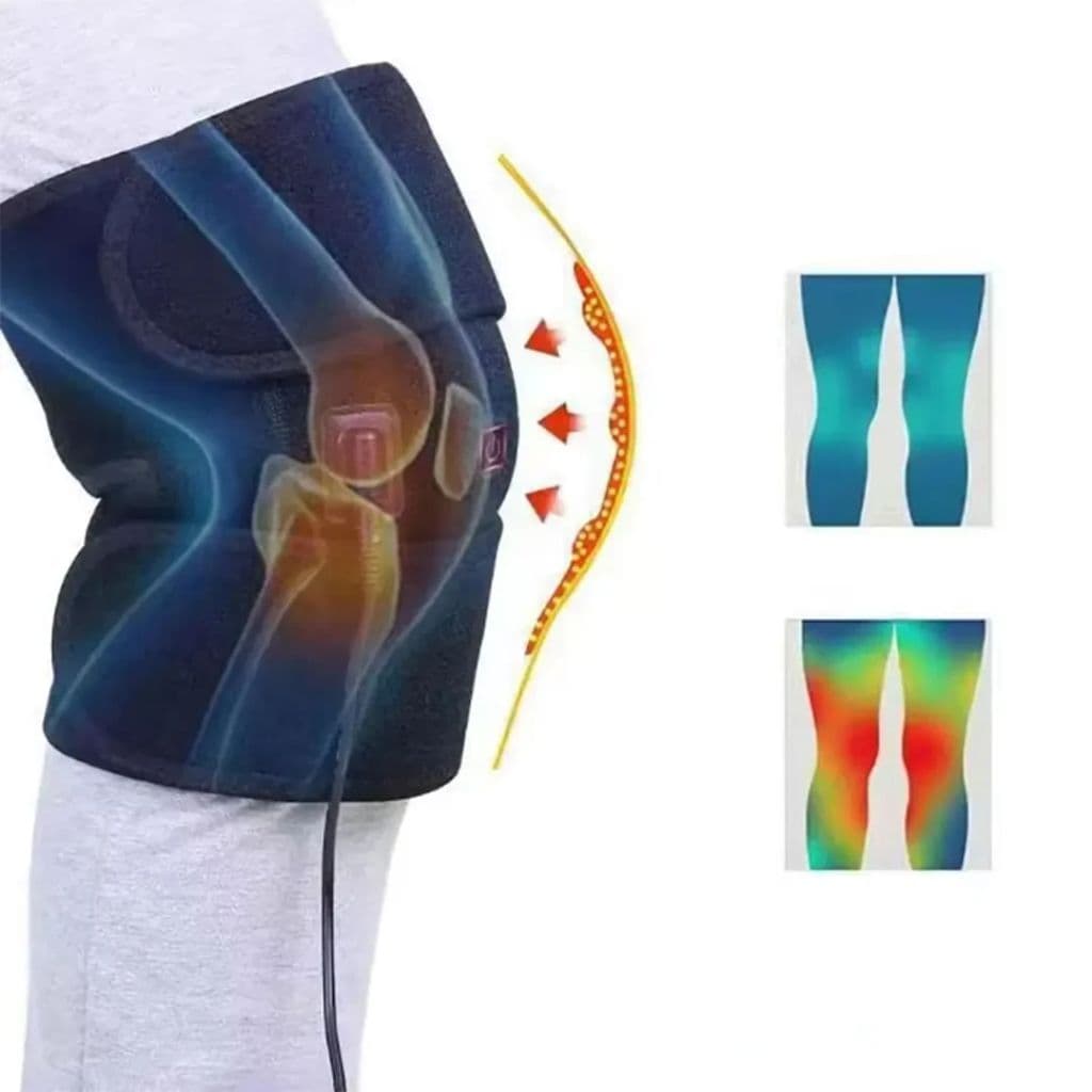 Coussin Chauffant Électronique pour Genou avec Trois Niveaux de Température – وسادة تدفئة إلكترونية للركبة بثلاث مستويات حرارة - Soins et Beauté - صورة 5