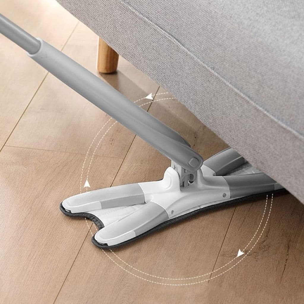 Serpillière Papillon Rotative en Microfibre Type X – ممسحة دوارة من الألياف الدقيقة - Maison - صورة 5