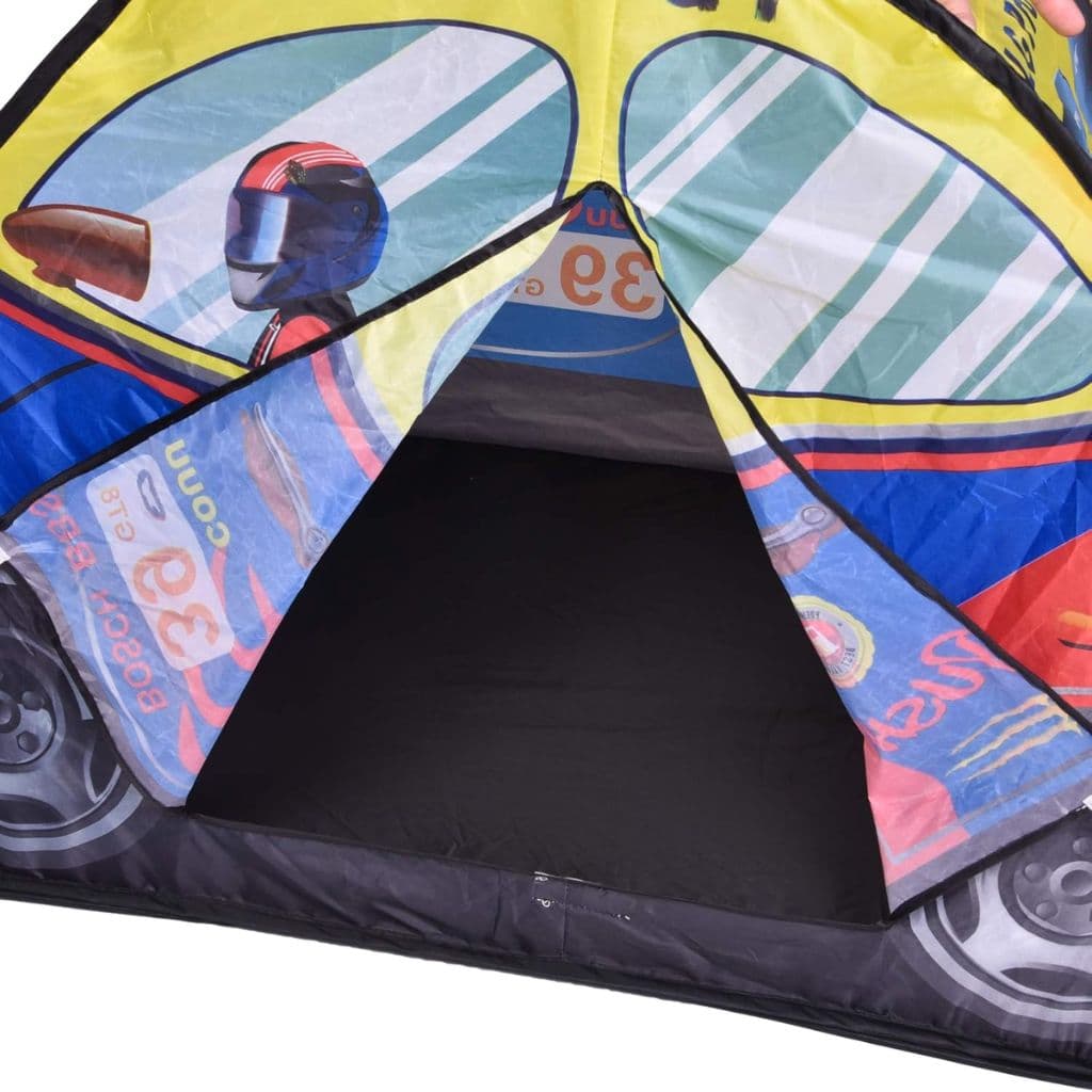 Tente de Jeu Voiture de Course Pop-Up pour Enfants – خيمة لعب سيارة سباق للأطفال مع 50 كرة بلاستيكية - Jouet & Gaming - صورة 4