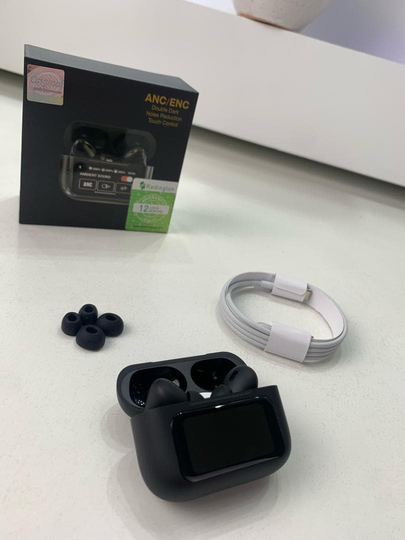 Écouteurs AIRBUDS avec Réduction de Bruit ANC/ENC – سماعات بعزل الصوت الخارجي - Électronique - صورة حقيقية 8