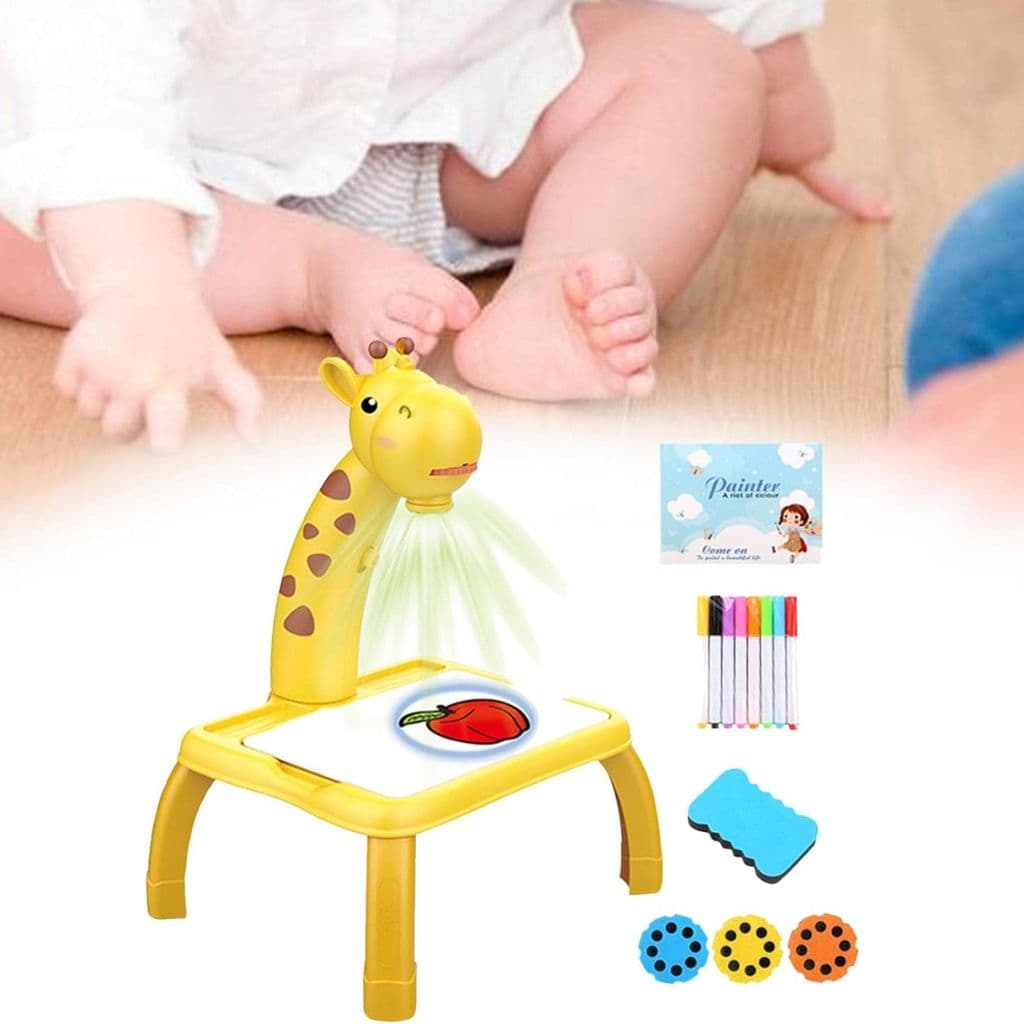 Projecteur de Dessin Éducatif pour Enfants Giraffe – بروجيكتور رسم تعليمي للأطفال - Jouet & Gaming - صورة 4
