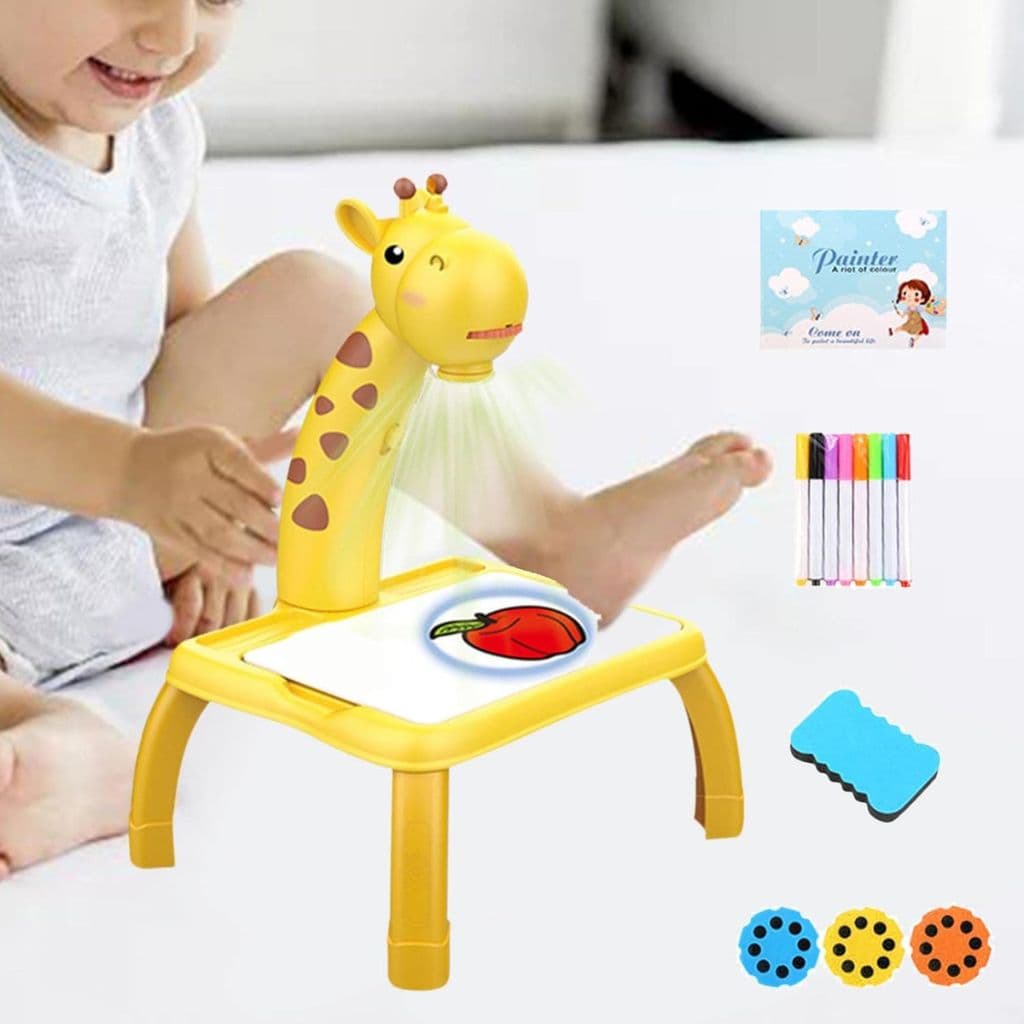 Projecteur de Dessin Éducatif pour Enfants Giraffe – بروجيكتور رسم تعليمي للأطفال - Jouet & Gaming - صورة 6