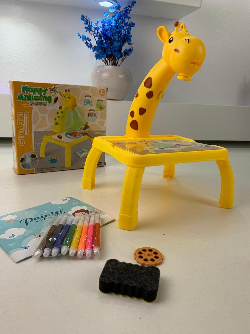 Projecteur de Dessin Éducatif pour Enfants Giraffe – بروجيكتور رسم تعليمي للأطفال - Jouet & Gaming - صورة حقيقية 8