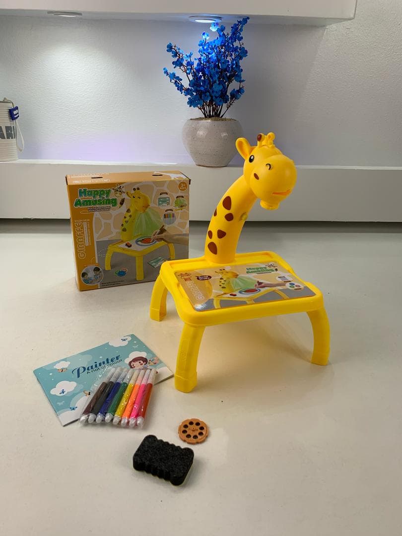 Projecteur de Dessin Éducatif pour Enfants Giraffe – بروجيكتور رسم تعليمي للأطفال - Jouet & Gaming - صورة حقيقية 11